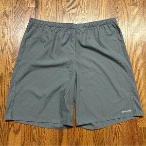 Patagonia Strider Field Shorts Mens XL Gray 9" Pockets Trail Run Hike 24860
